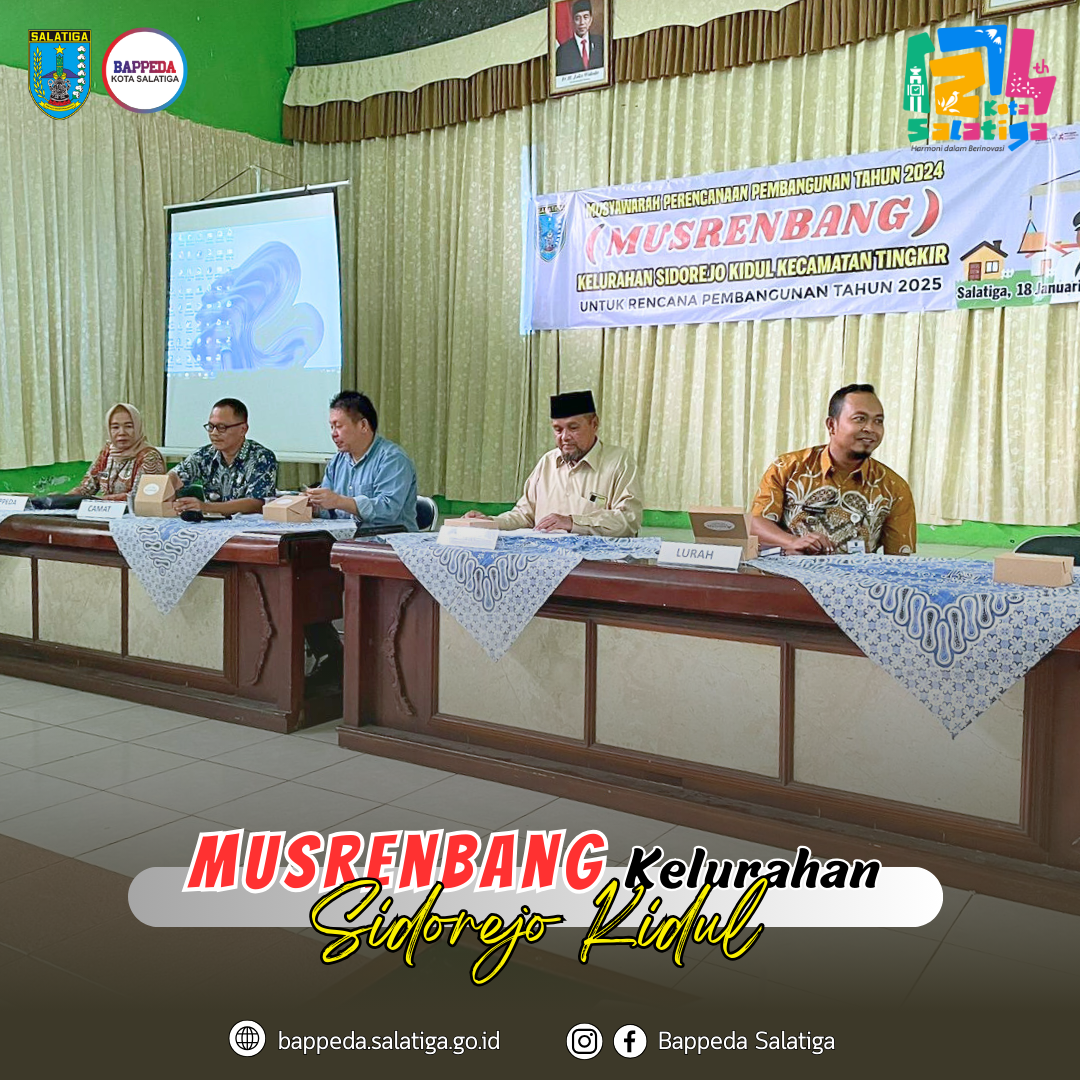 Musrenbang Kel. Sidorejo Kidul